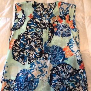 JCREW Floral Button Down